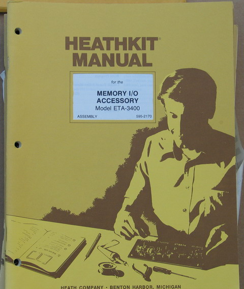 Heathkit ET-3400 Memory I/O subsystem manual