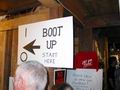 The Bootup area was where you started your tour.