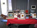 Spare Time Gizmos had a nice display again this year showing their venerable 6120 (PDP-8) system as well as their new life game and Cosmac Elf recreation.